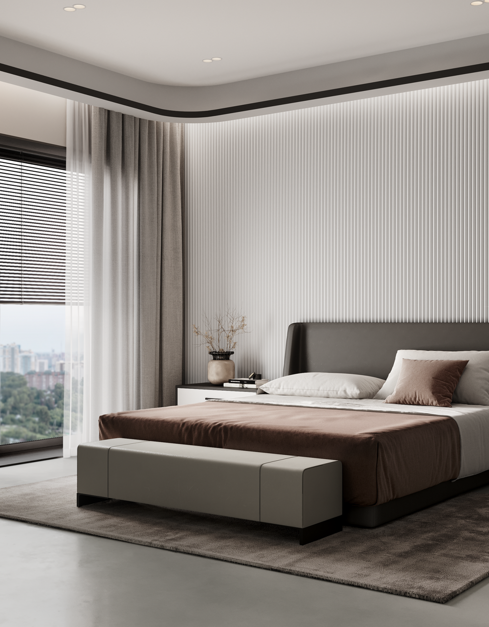 BelloDeco. Стеновая панель СП 11/2, (200x21x2000мм). Полимер, композит