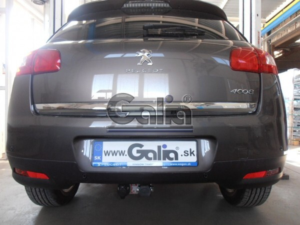 Фаркоп оцинкованный Galia M122A для Mitsubishi Eclipse Cross 2018-, Mitsubishi ASX 2010-, Citroen C4 Aircross 2012-, Peugeot 4008 2012-(паспорт и сертификат в комплекте)(без электрики)