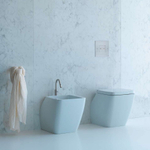 Биде AXA Atmosfere 138 приставное белое 2302001