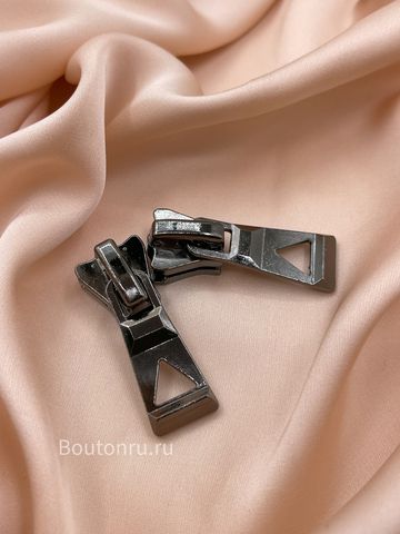 Собачка / Бегунок 8 мм графит(черный)