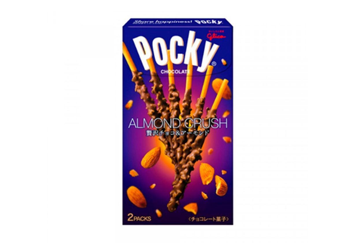 Шоколадные палочки POCKY миндаль в шоколаде, 46.2г