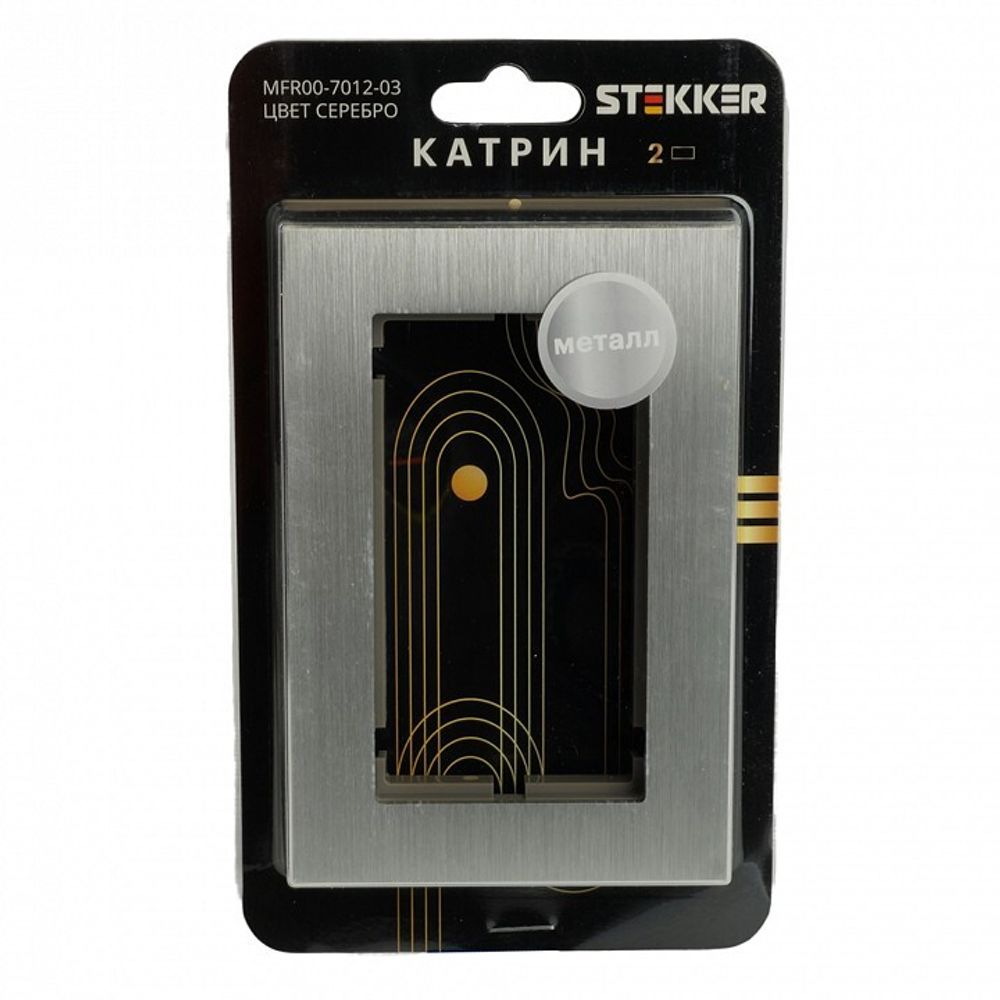 Рамка на 2 поста Stekker Катрин 50031