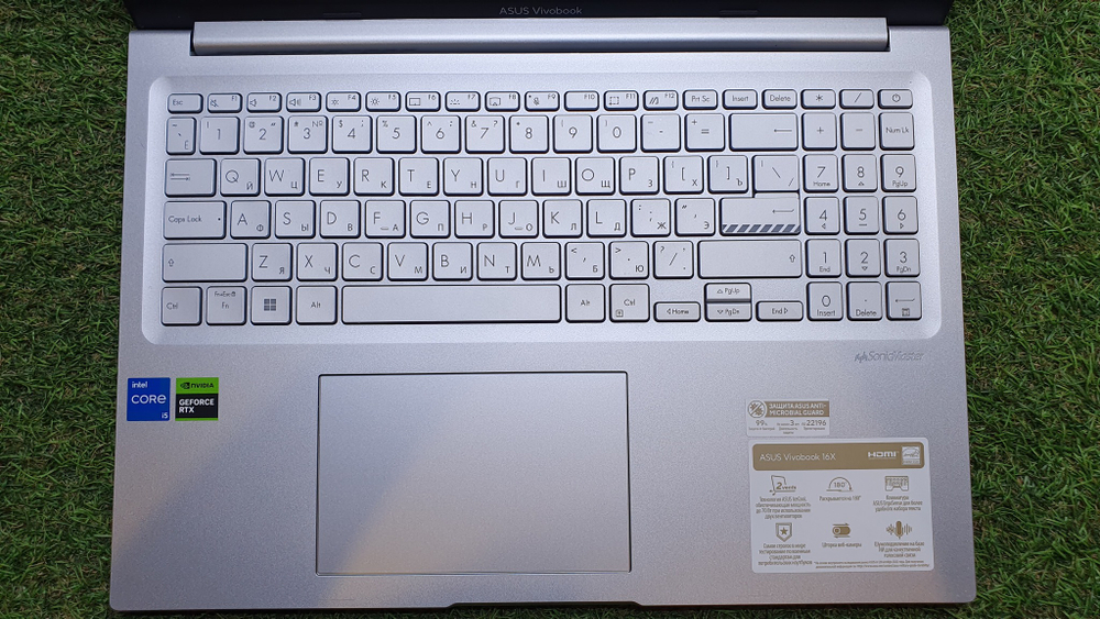 Игровой ASUS i5-12/16Gb/RTX 3050 4Gb/120Hz/VivoBook 16X K3605ZC-N1154 90NB11F2-M00660/Windows 10