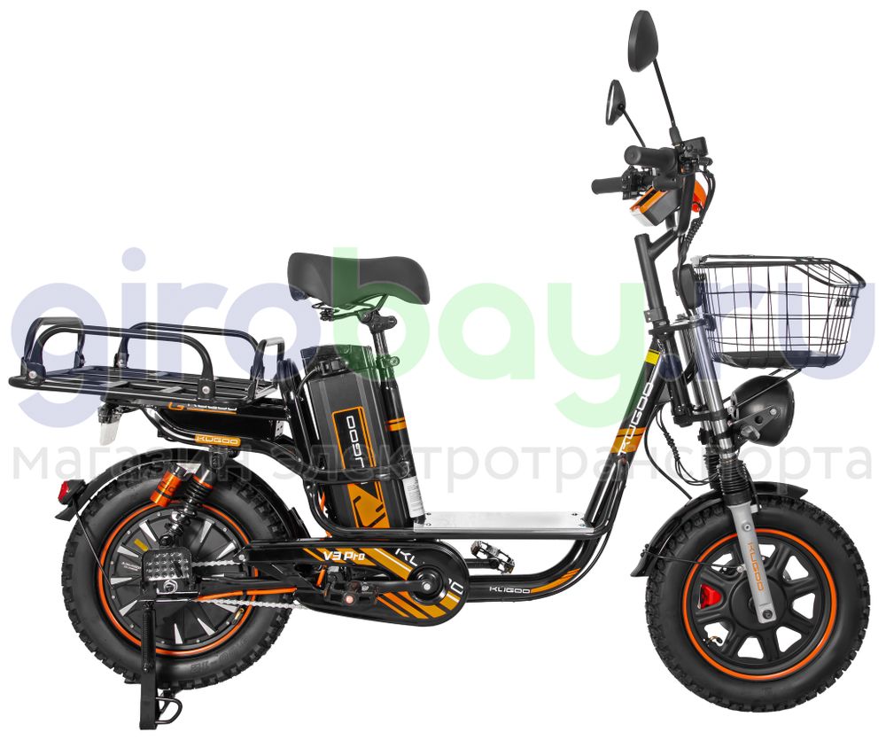 Электровелосипед Kugoo Kirin V3 PRO (60V/21Ah) версия 2025 года фото №8