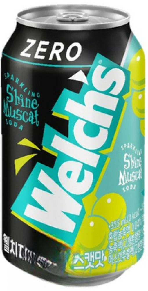 Газированный напиток Welchs Zero Shine Muscat &quot;Мускат&quot; 0.355 - банка