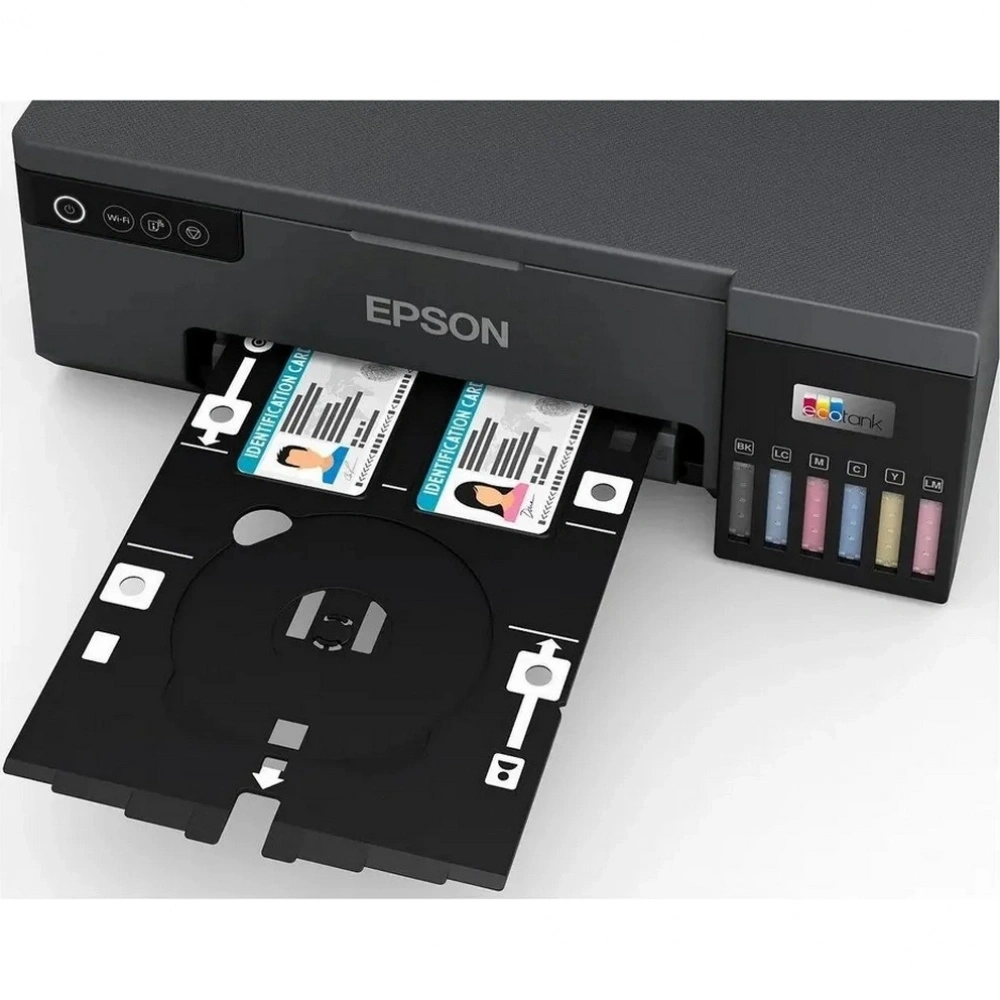 Принтер струйный Epson L8050 (C11CK37405/506/507/504/402) A4 WiFi черный