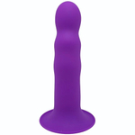 Фиолетовый фаллоимитатор двойной плотности Hitsens 3 - 17,7 см. (Цвет: фиолетовый)