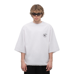 Футболка ZRD 3/4 Destroyed logo Белый