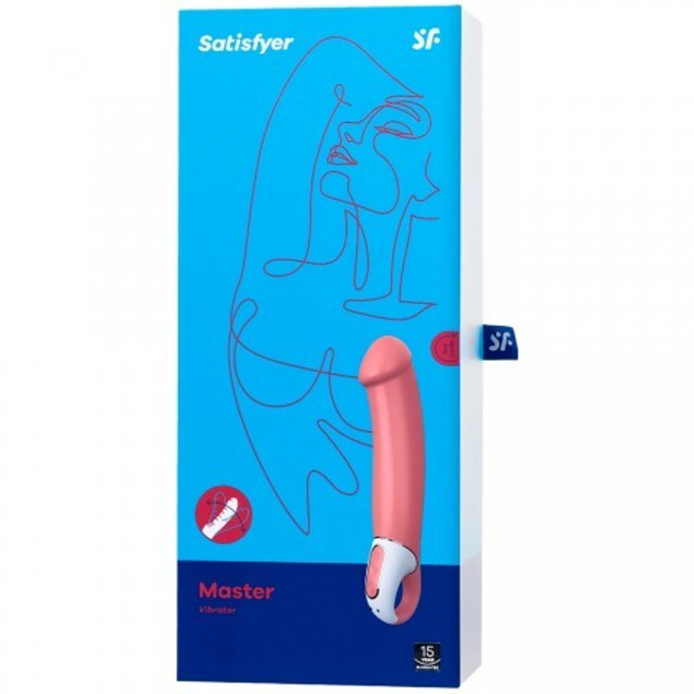 Вибратор для точки G Satisfyer Vibes Master 23.5 см
