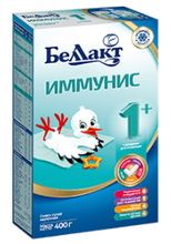 Белорусская смесь сухая &quot;Беллакт Иммунис 1+&quot; 400г. Беллакт - купить с доставкой на дом по Москве и всей России