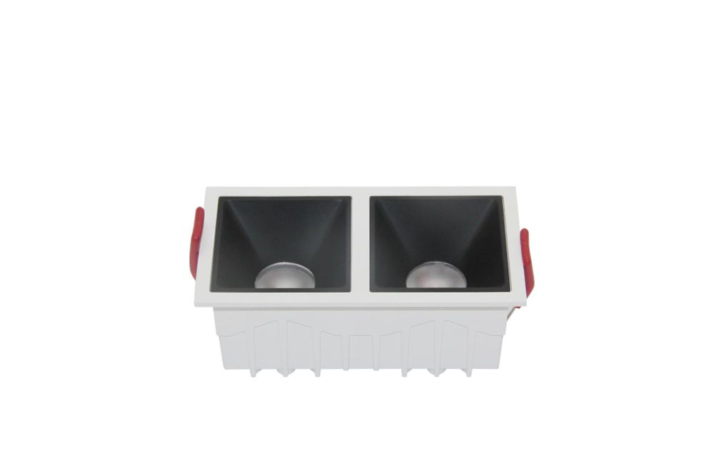 Модульный встраиваемый светодиодный светильник диммируемый Maytoni Alfa LED DL043-02-10W4K-D-SQ-WB