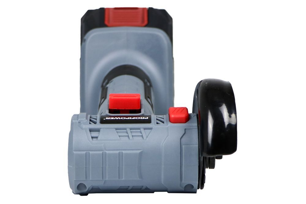 Аккумуляторная бесщеточная МИНИ УШМ PROFIPOWER DGA-18B (18В, 76мм, Li-ion-2шт, 2.0Ач, 0-20000об/мин, З/У,в кейсе)