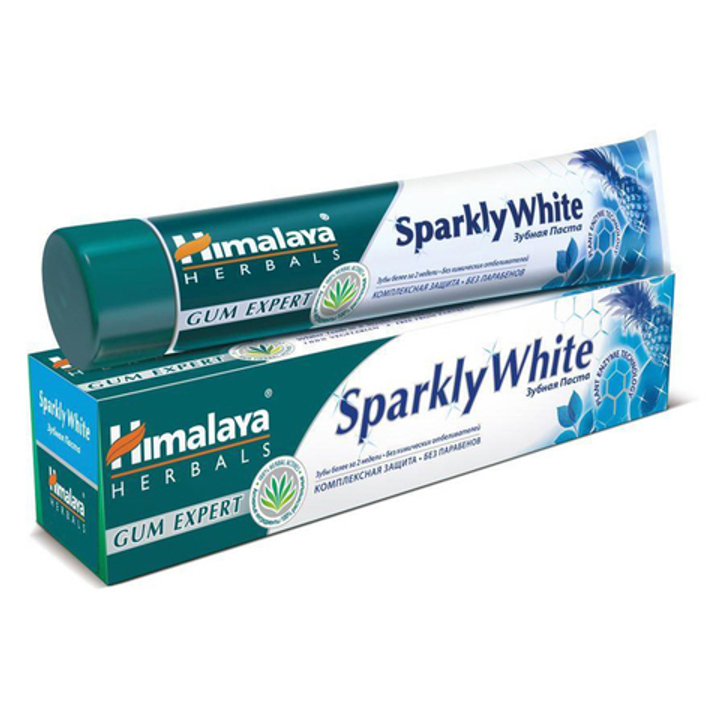 Зубная паста Himalaya Sparkly White Отбеливающая, 75 мл
