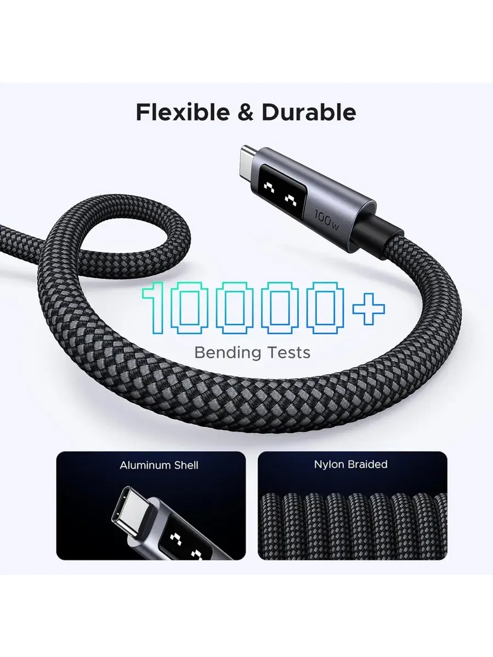 Type-C провод Угрин 100W с быстрой зарядкой для iPhone 16