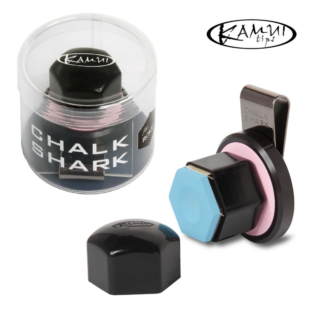 Держатель для мела Kamui Roku Chalk Shark магнитный розовый