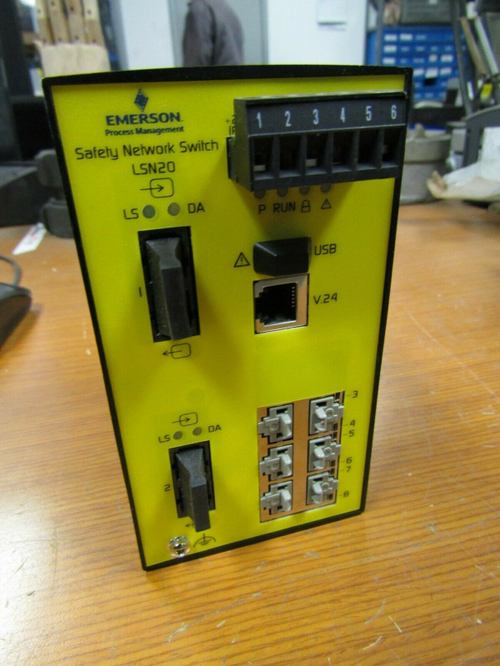 LSN20-6TX2MM-ESDELTAV SIS SAFETY NETWORK SWITCH