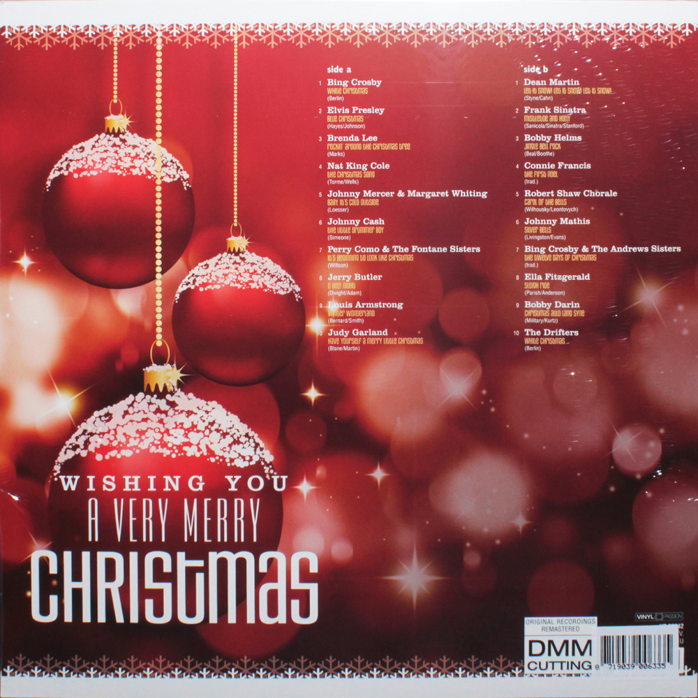 Сборник / Wishing You A Very Merry Christmas (Coloured Vinyl)(LP)
