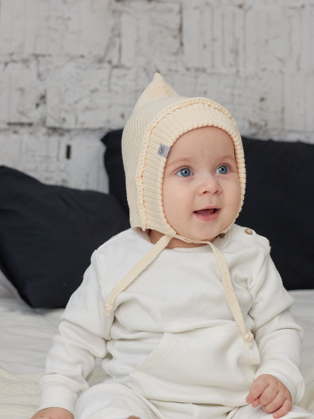 Шапка летняя хлопковая (Молоко) ЭЛЬФ БОН-БОН*