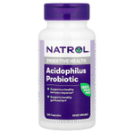 Natrol, пробиотик с ацидофильными бактериями, 1 млрд, 100 капсул