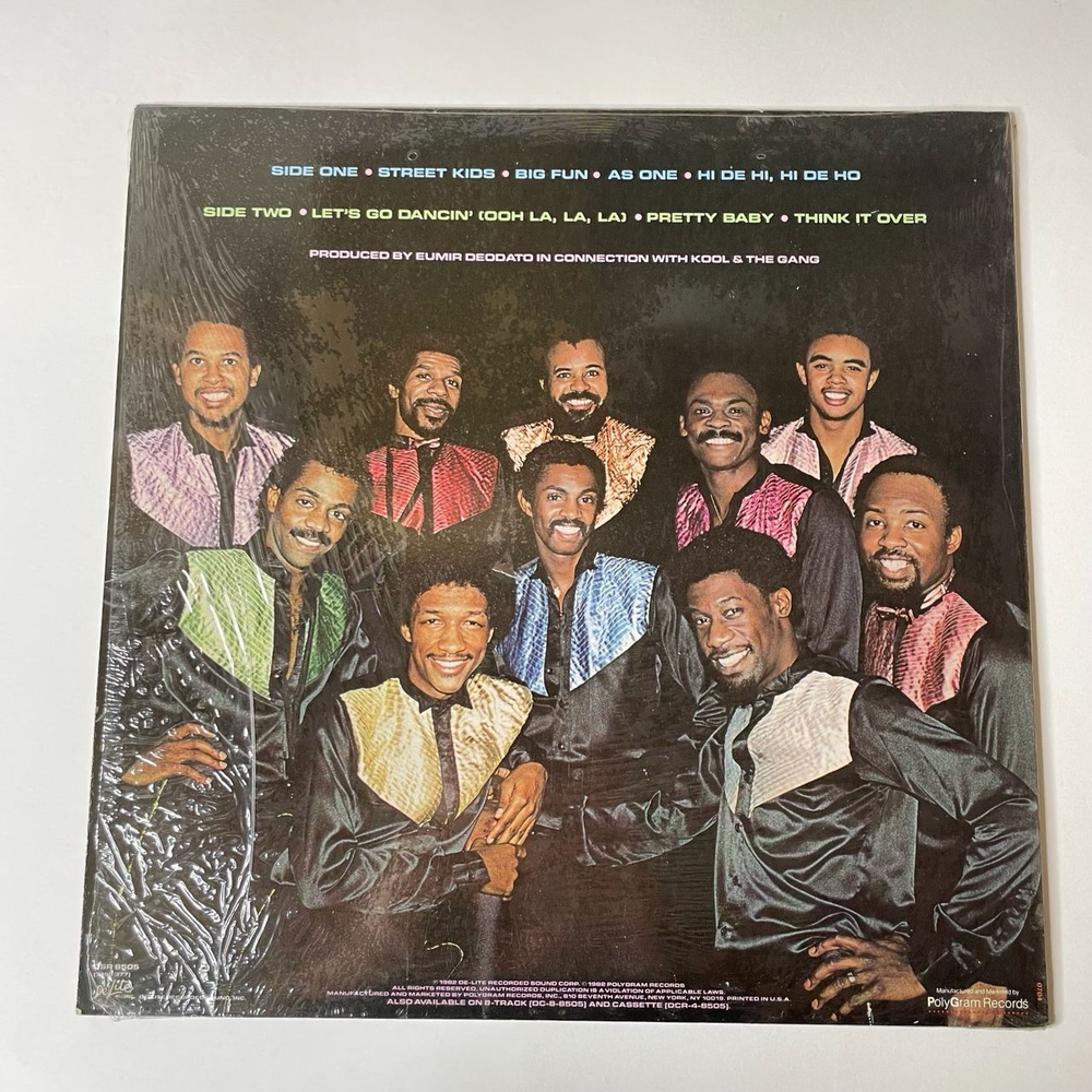 Винтажная виниловая пластинка LP Kool and The Gang As One (USA 1982)