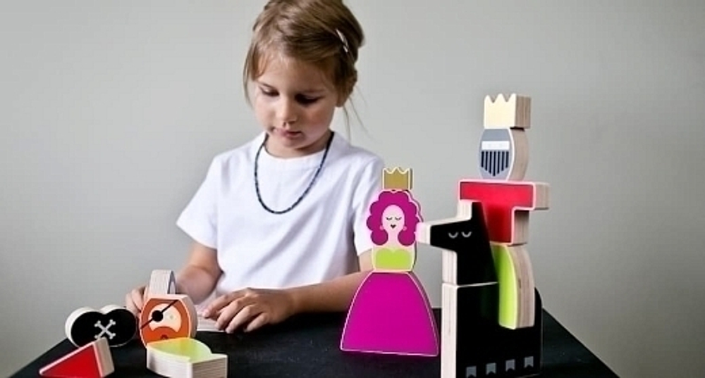 Деревянный конструктор "Сказки"