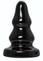 Черная анальная втулка Monoceros - 15 см. (Цвет: черный)