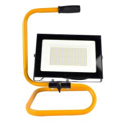 ULF-F21-100W-3000K IP65 200-250В BLACK Прожектор светодиодный. Теплый белый свет 3000К. Корпус черный. TM Uniel