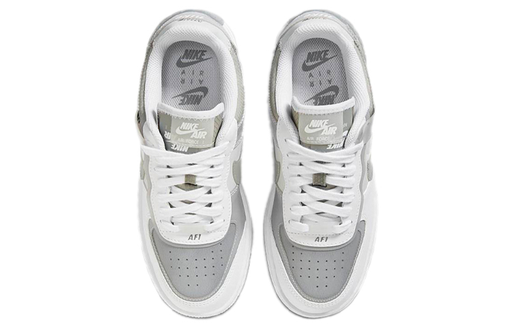 Кроссовки Nike Air Force 1 Shadow Particle Grey (Женская размерная сетка)