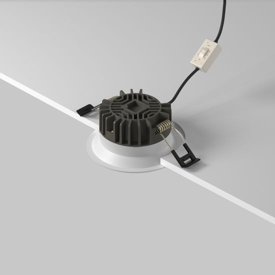 Встраиваемый светильник Technical DL055-10W2.7-3-4K-W