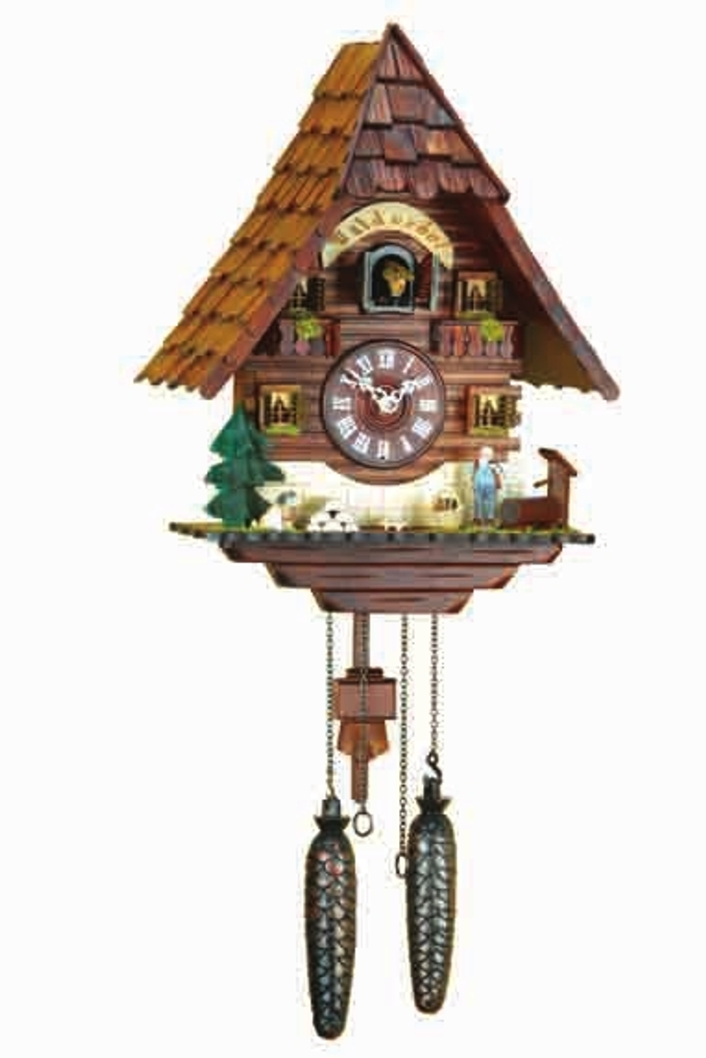 Часы настенные с кукушкой Trenkle 413Q