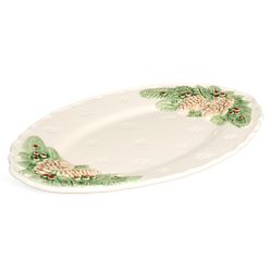 БЛЮДО СЕРВИРОВОЧНОЕ "GREEN PINE" 31*20*2,5 СМ