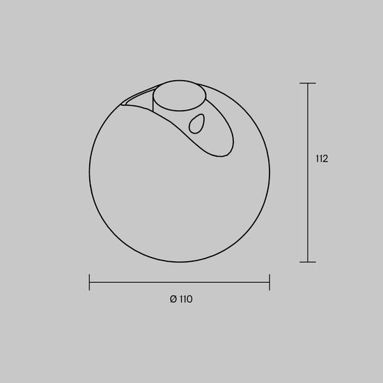 Трековый светильник Technical TR236-1-5W3K-B