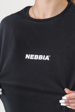 Футболка Oversized T-Shirt GYM ESSENTIALS 381 Черная