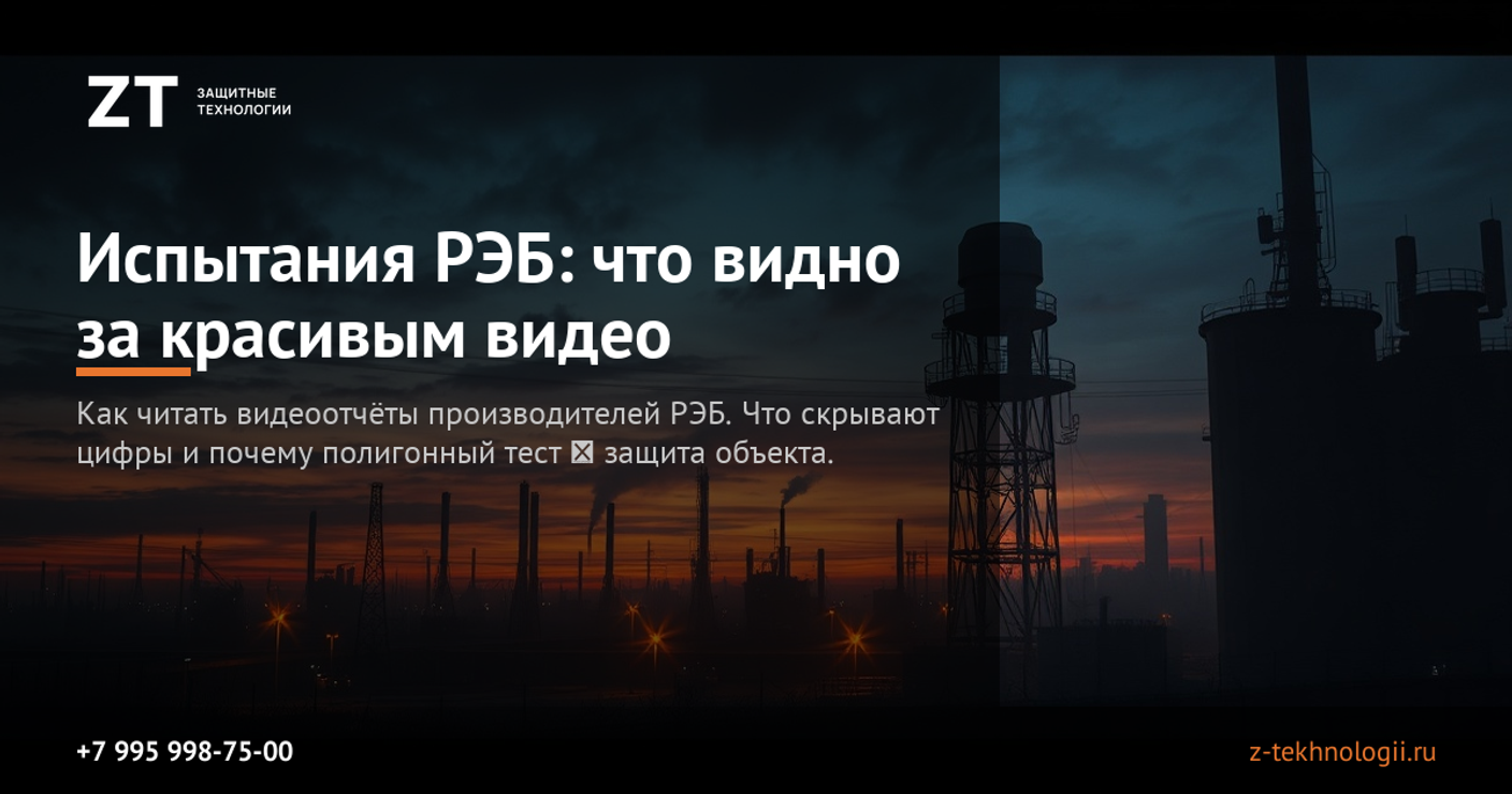 Испытания РЭБ: что видно за красивым видео