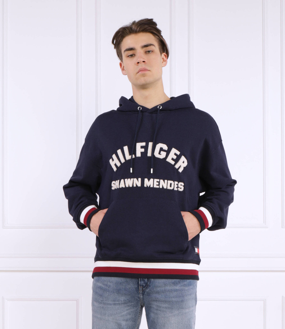 Худи Tommy Hilfiger - темно-синий(MW0MW31185)