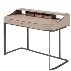 Туалетный столик Angel Cerda 3279 из экокожи, ореха и серой стали