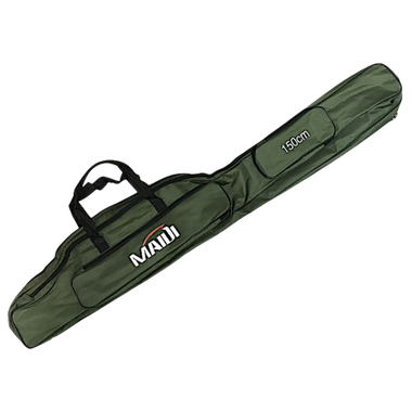 Чехол для удилищ с катушкой Xinxin 135см 3 отдел. Мягкий Зелёный