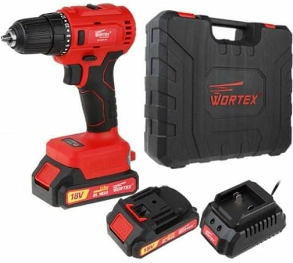Аккумуляторная дрель-шуруповерт Wortex BD 2025 Dli