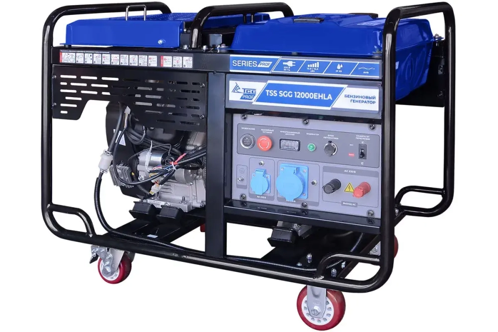 Генератор (12 кВт) TSS SGG 12000EHLA бензиновый