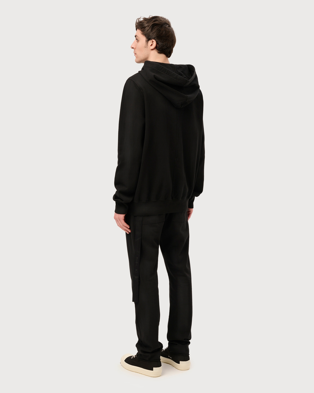 RICK OWENS DRKSHDW БРЮКИ ЧЕРНЫЕ KNIT BERLIN RIG