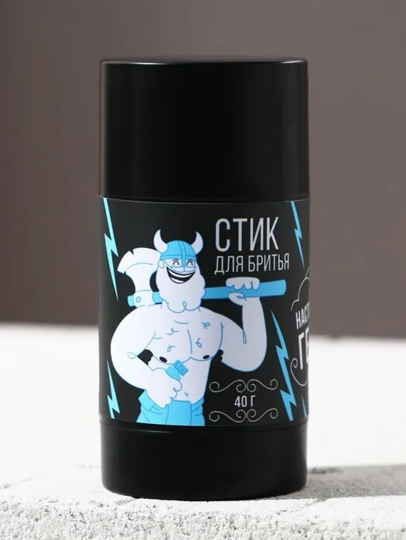 Стик для бритья «Настоящему герою», аромат мужской парфюм, 40 г