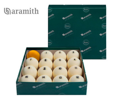 Шары Aramith Premier РП 68мм 70048680/1 (Жёлтый биток)