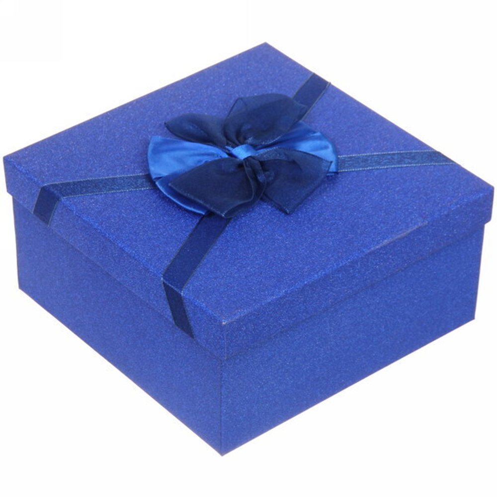 Коробка подарочная «Мечта» 19,5*19,5*9,5 см, синий