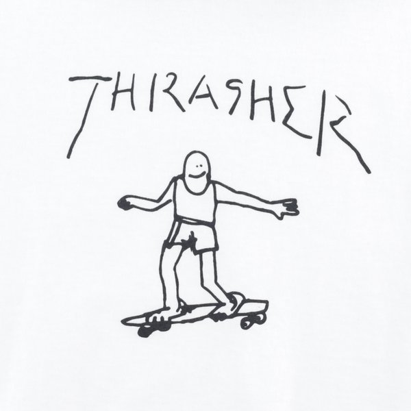 Футболка Thrasher Gonz (white/black) артикул: - купить в магазине Дайс
