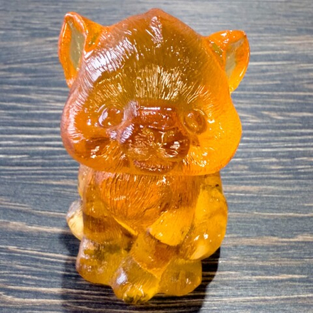 Котик смотрит вверх