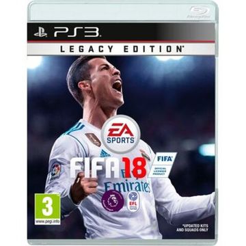 PS3 FIFA 18 Legacy Edition (Б/У, Полностью на русском языке, BLES-02250)