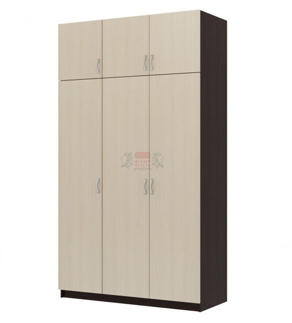 Шкаф 3-х ств с антресолью Флагман-2