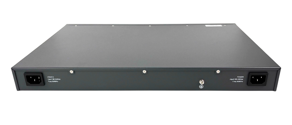 Управляемый коммутатор BDCOM S5612E-2AC, 8 SFP 1Гбит/с, 12 SFP+ 10Гбит/с, L4, 2 БП