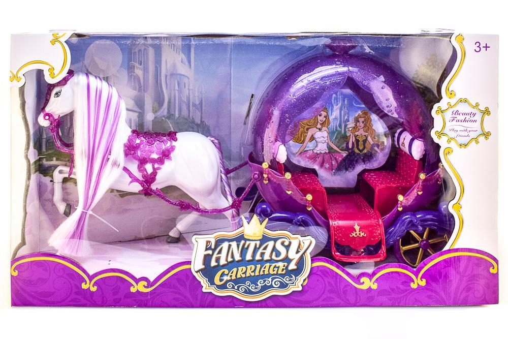 Набор Лошадь с каретой коробка 317B