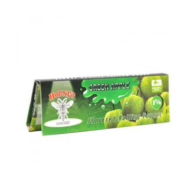 !Бумага для сигарет "Hornet" 78mm Apple Green 50л*50шт